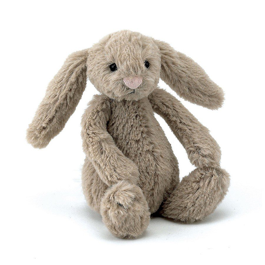 Jellycat Bashful Beige Bunny Tiny - 13 cm. - Beige