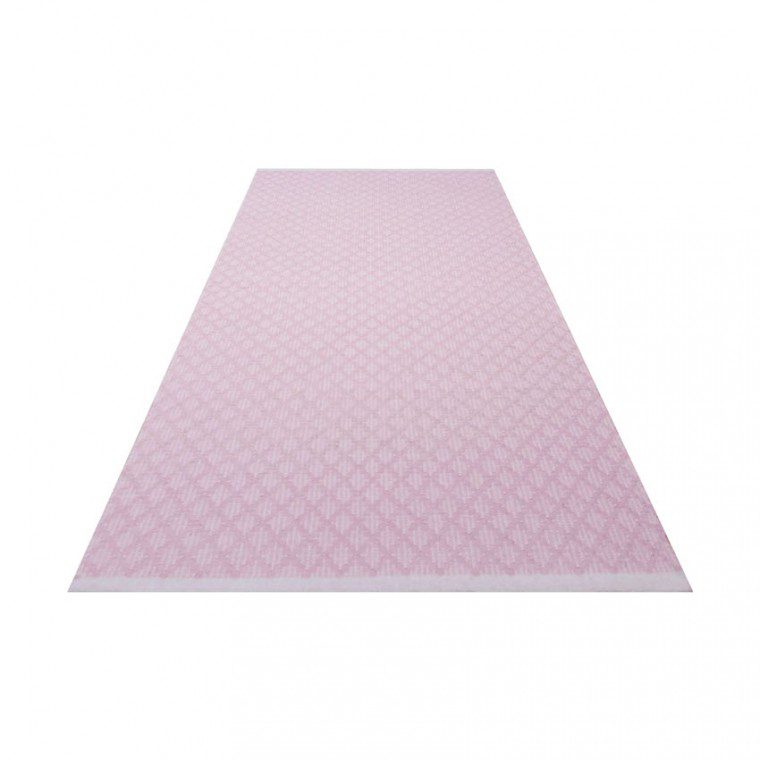 KidsDepot Checky Kleed 70 x 140 cm. - Pink