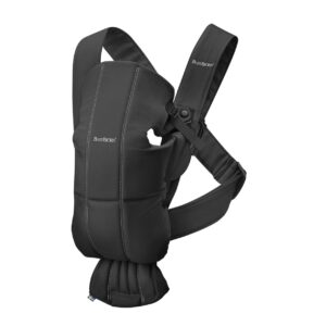 BabyBjörn Draagzak Mini - Black (Cotton)