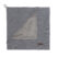 Baby's Only Omslagdoek Soft Sparkle - 82x82 cm. - Zilvergrijs Mêlee