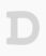 BamBam Houten Letters - D - - Wit