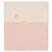 Koeka Ledikantdeken Wafel/Flanel Antwerp - 100x150 cm. - Shadow Pink/Light SP