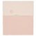 Koeka Wiegdeken Wafel/Flanel Antwerp - 75x100 cm. - Shadow Pink/Light SP