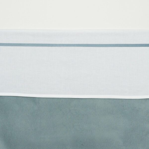 Meyco Ledikantlaken Wit met Bies - 100x150 cm. - 100x150 - Jade