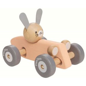 Plan Toys Racewagen Konijn