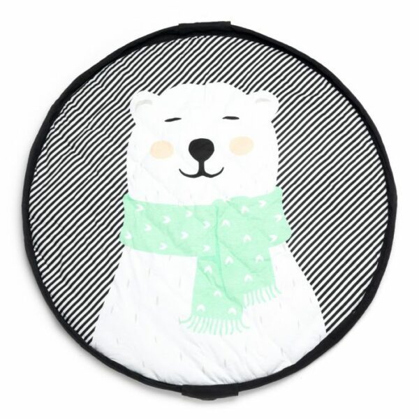 Play&Go Opbergzak/Speelkleed Soft - 120 cm. - Polar Bear