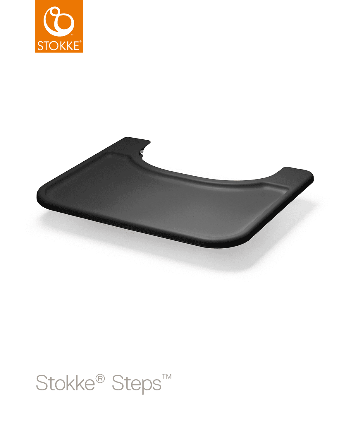 Stokke® Steps™ Baby Set eetblad in de kleur Black