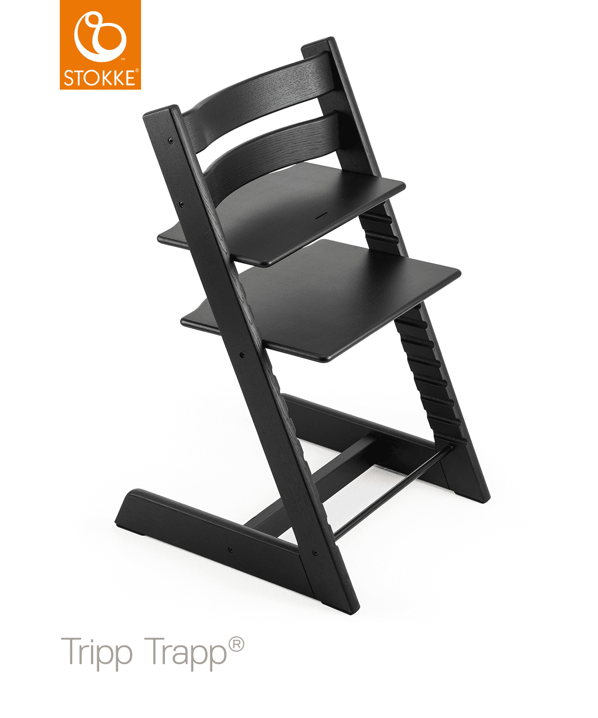 Tripp Trapp® stoel Oak Black