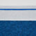 Meyco Ledikantlaken Wit met Bies - 100x150 cm. - 100x150 - Bright Blue