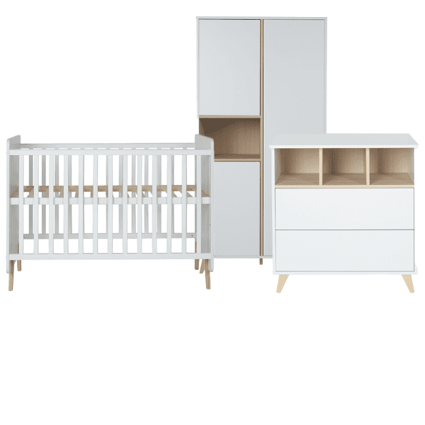 Quax Loft Babykamer 3-Delig - White