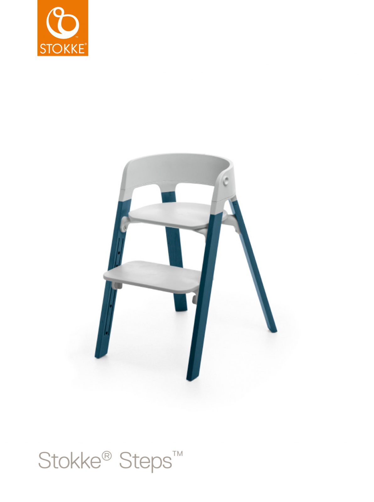 Stokke® Steps™ Stoel Beech Wood/Grey online kopen Baby Plus