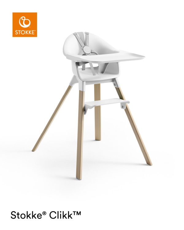 Stokke® Clikk™ Kinderstoel - White