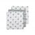 Meyco Hydrofiele Luiers Block Stripe - 3 Stuks - 70x70 - Forest Green