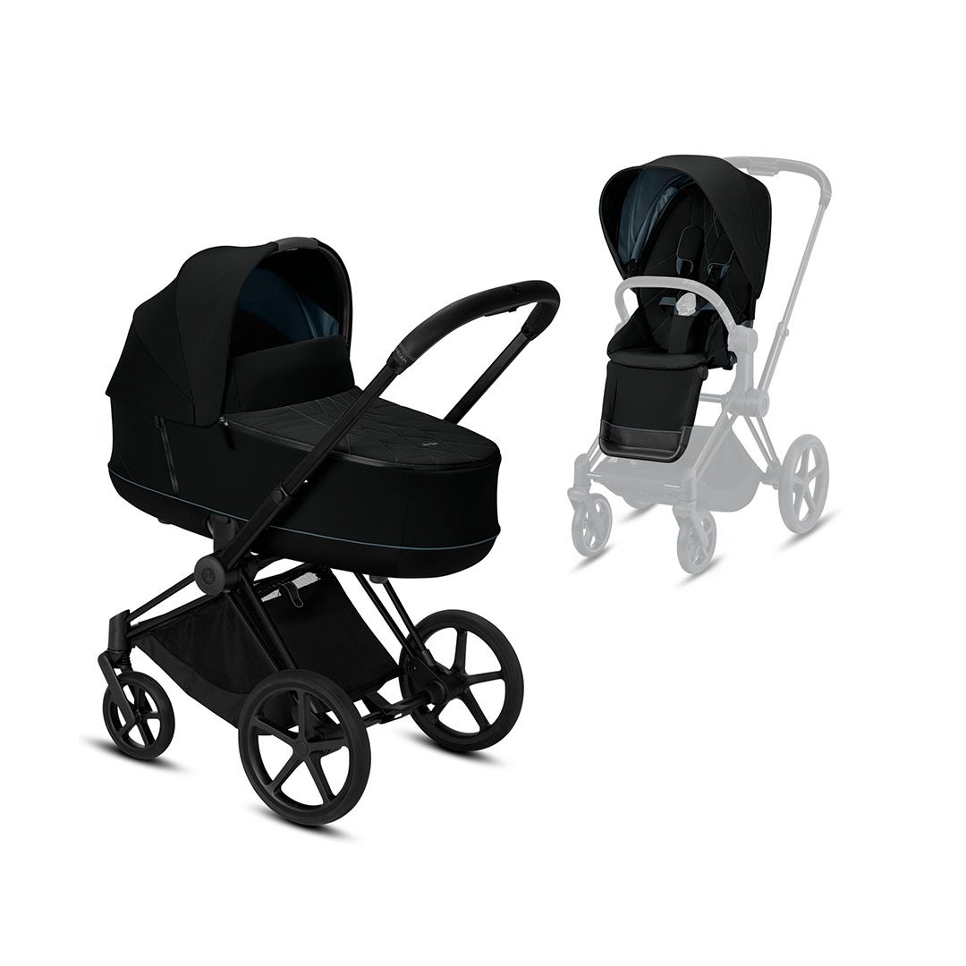 Cybex Priam Compleet Kinderwagen - Matt Black Frame online kopen - Baby  Plus - Babywinkel