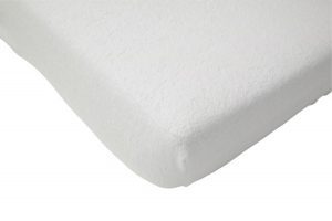 Jollein Hoeslaken Molton Wit - 90x200 cm.