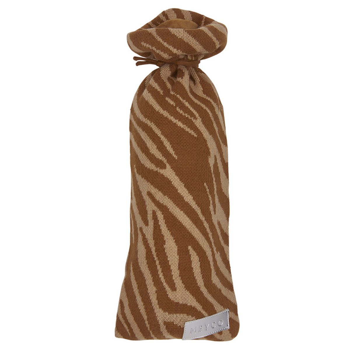 Meyco Zebra Kruikenzak - Camel