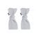 Baby's Only Swaddle Sparkling 2-Pack - 65x65 cm. - Zilvergrijs