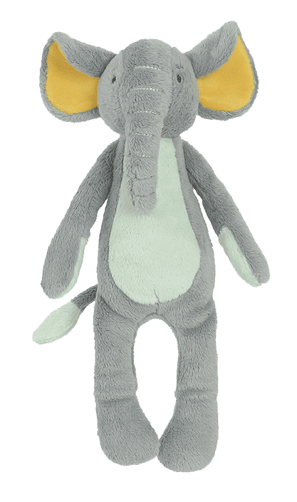Happy Horse Olifant Evan Knuffel 25cm - Groen - Baby knuffel