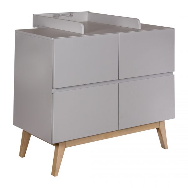 Quax Trendy Commode Barrier - Griffin Grey
