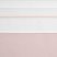 Meyco Ledikantlaken Wit met Bies Velvet - 100x150 cm. - 100x150 - Lichtroze