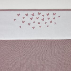 Meyco Wieglaken Hearts - 75x100 cm. - 75x100 - Lilac