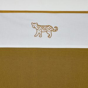 Meyco Wieglaken Cheetah Animal - 75x100 cm. - 75x100 - Honey Gold