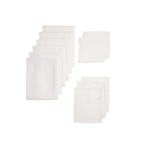 Meyco Hydrofiel Starterset Basic 12-Pack - Uni White