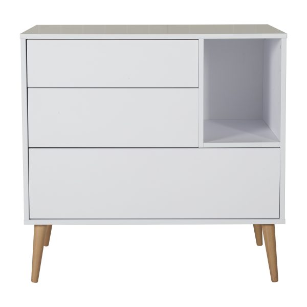 Quax Cocoon Commode - Ice White