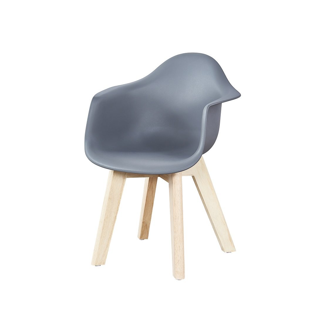 Quax Kids Chair Grey - Kinderstoel design grijs (set van 2)