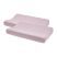 Meyco Aankleedkussenhoes Basic Jersey 2-pack - 50x70 cm. - Lilac