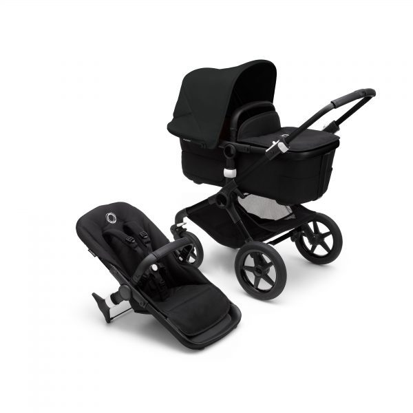 Bugaboo Fox3 Kinderwagen - Black/Midnight Black - Midnight Black