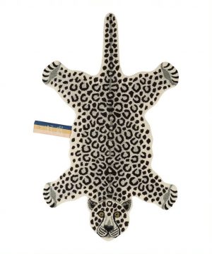 Doing Goods Vloerkleed Groot - Snowy Leopard