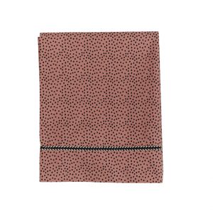 Mies & Co Ledikantlaken 110 x 140 - 110x140 - Cozy Dots Redwood