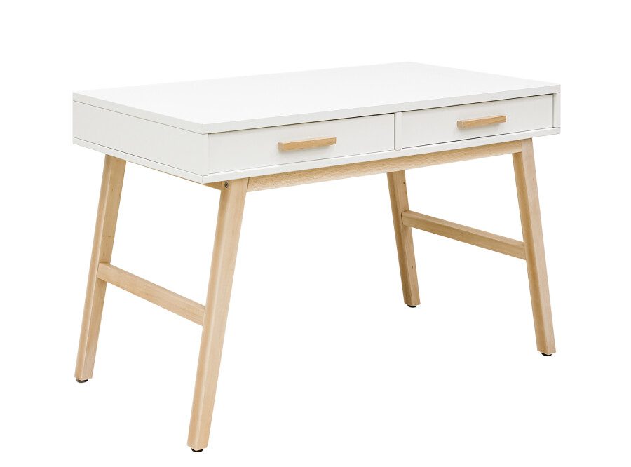 Bopita Fenna Bureau 2 Lades - White/Natural unisex