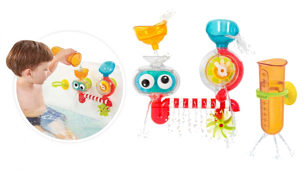 Yookidoo - Badspeelgoed - Spin &apos;N&apos; Sprinkle Water Lab