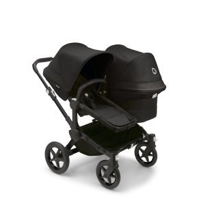 Bugaboo Donkey5 Duo Kinderwagen - Black/Midnight Black - Midnight Black