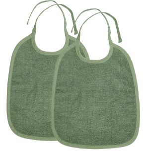 Meyco Slab 2-Pack Basic Badstof - Forest Green