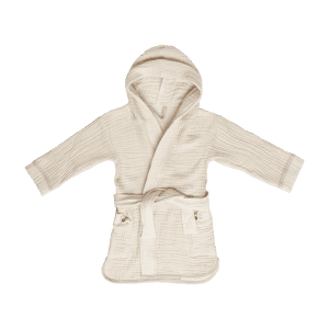 bébé-jou Badjas - 86/92 - Pure Cotton Sand