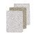 Meyco Hydrofiele Washandjes 3-pack - 20x17 cm. - Cheetah Taupe