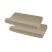 Meyco Aankleedkussenhoes Basic Jersey 2-pack - 50x70 cm. - Taupe
