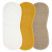 Meyco Spuugdoek Schoudermodel 3-Pack Basic Badstof - 53x20 cm. - Off White/Honey Gold/Taupe