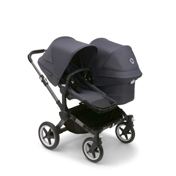 Bugaboo Donkey5 Compleet - Graphite/Stormy Blue/Stormy Blue - Duo