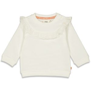 Feetje Sweater - Have A Nice Daisy - OffWhite - 80