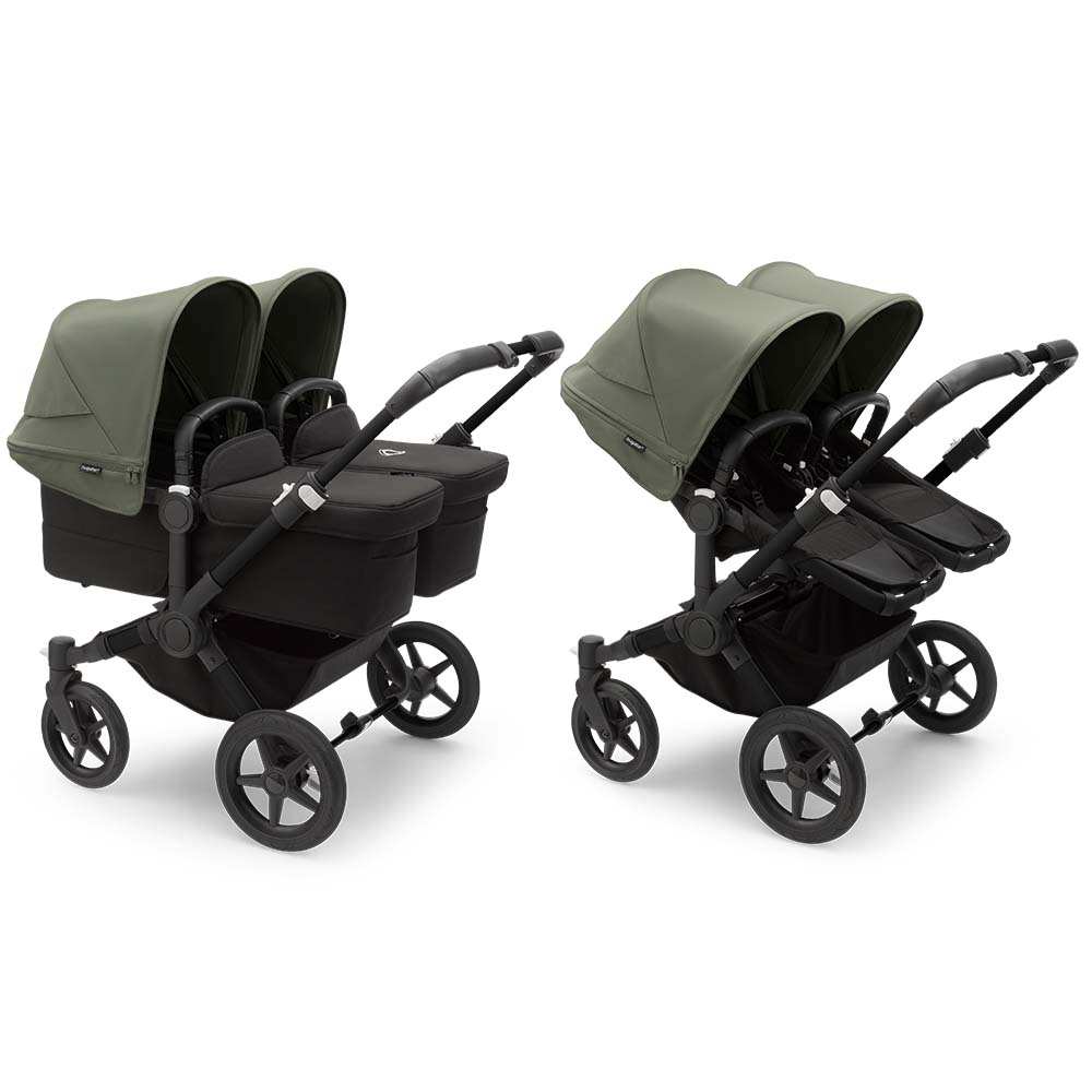 Ontdek tempo verkiezen Bugaboo Donkey5 Twin Kinderwagen - Black/Midnight Black online kopen - Baby  Plus - Babywinkel