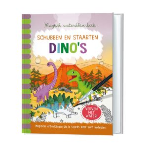 Lantaarn - Magisch Waterkleurboek - Dino's