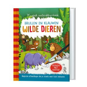 Lantaarn - Magisch Waterkleurboek - Wilde Dieren