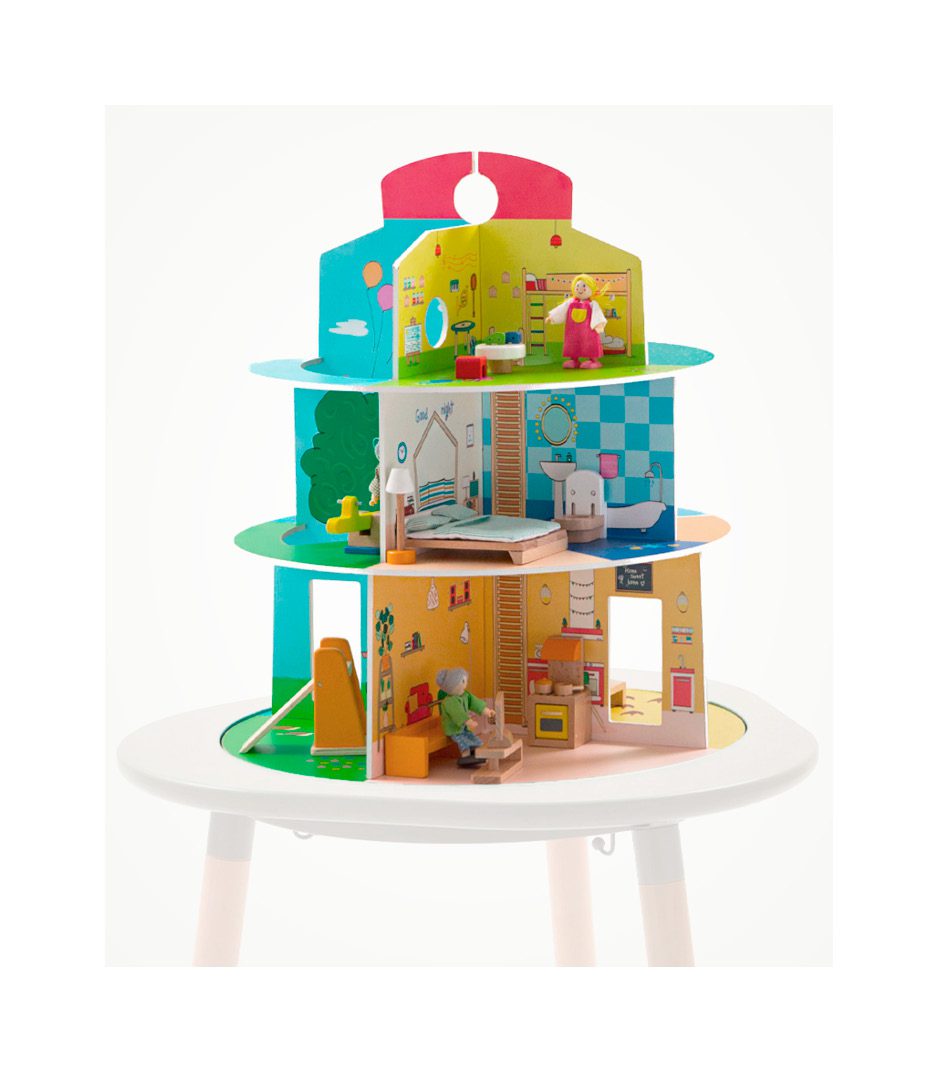 Stokke® MuTable™ Scenarios House - Dolls Wooden Playhouse