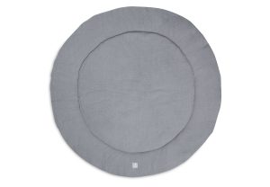 Jollein Boxkleed Rond Basic Knit - Ø95 cm. - Stone Grey