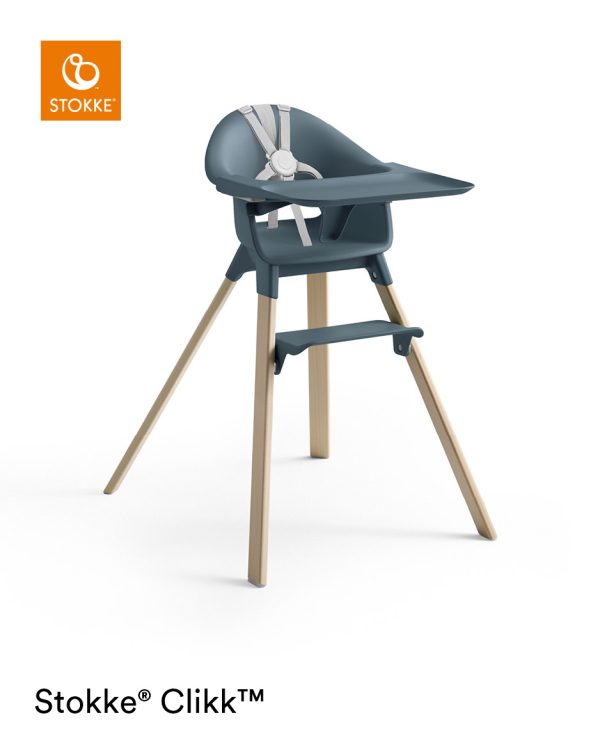 Stokke® Clikk™ Kinderstoel - Fjord Blue