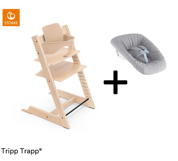 Stokke® Tripp Trapp® Compleet + Newborn Set™ - Naturel